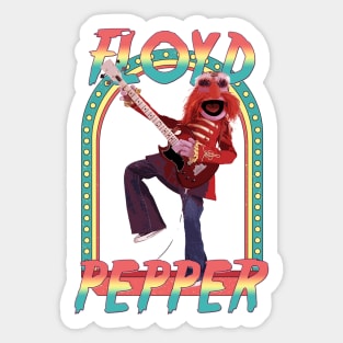 Floyd Pepper Muppets Sticker